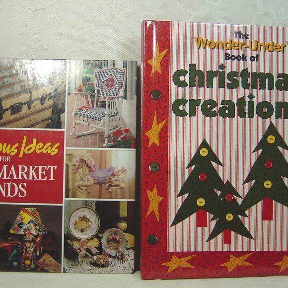 2 Craft books-Fabulous Ideas for Flea Market Finds & Wonder Under Christmas - Picture 1 of 4
